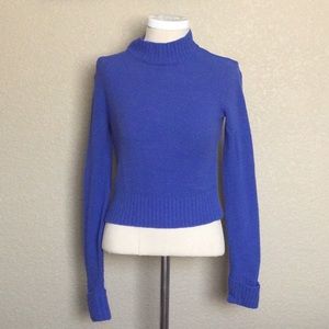 She + Sky ribbed neck sweater